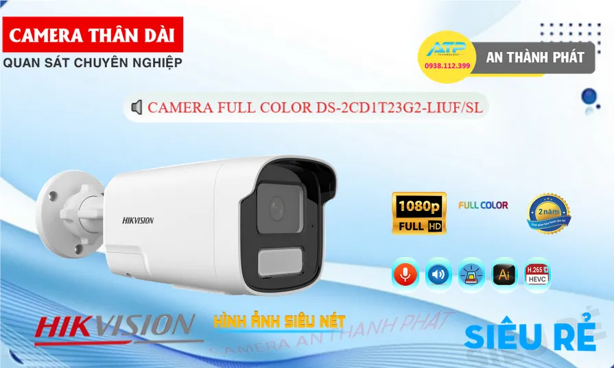Camera Hikvision DS-2CD1T23G2-LIUF/SL Camera Hikvision DS-2CD1T23G2-LIUF/SL