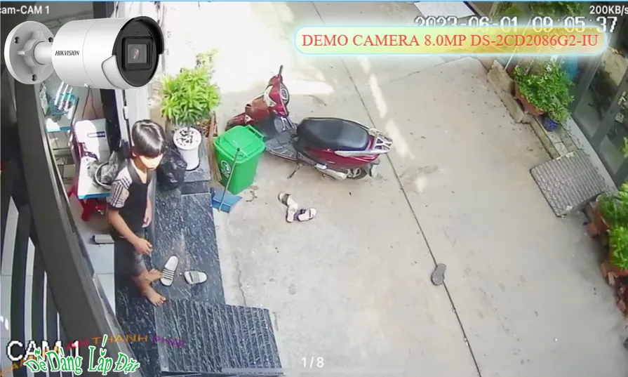 Camera Hikvision DS-2CD2086G2-IU