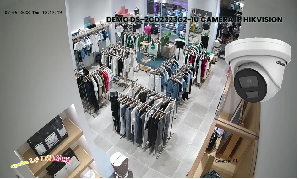 DS-2CD2323G2-IU sắc nét Hikvision