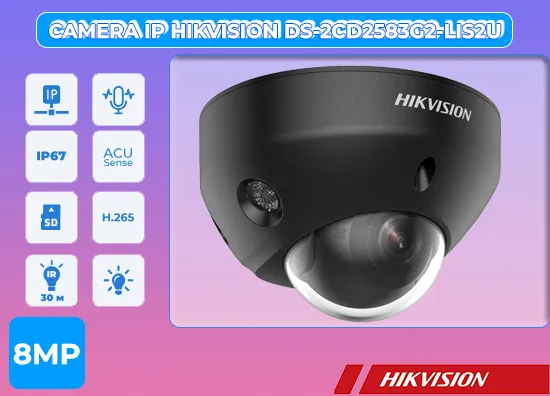 Camera PoE HIKVISION DS-2CD2583G2-LIS2U,Bán Giá DS-2CD2583G2-LIS2U,phân phối DS-2CD2583G2-LIS2U,Camera Cấp Nguồn Qua Dây Mạng Chức năng chuyên dụng chống cảnh báo chuyển động giả Motion detection bằng cách nhận dạng người DS-2CD2583G2-LIS2U Hikvision bán rẻ,DS-2CD2583G2-LIS2U tốt nhất