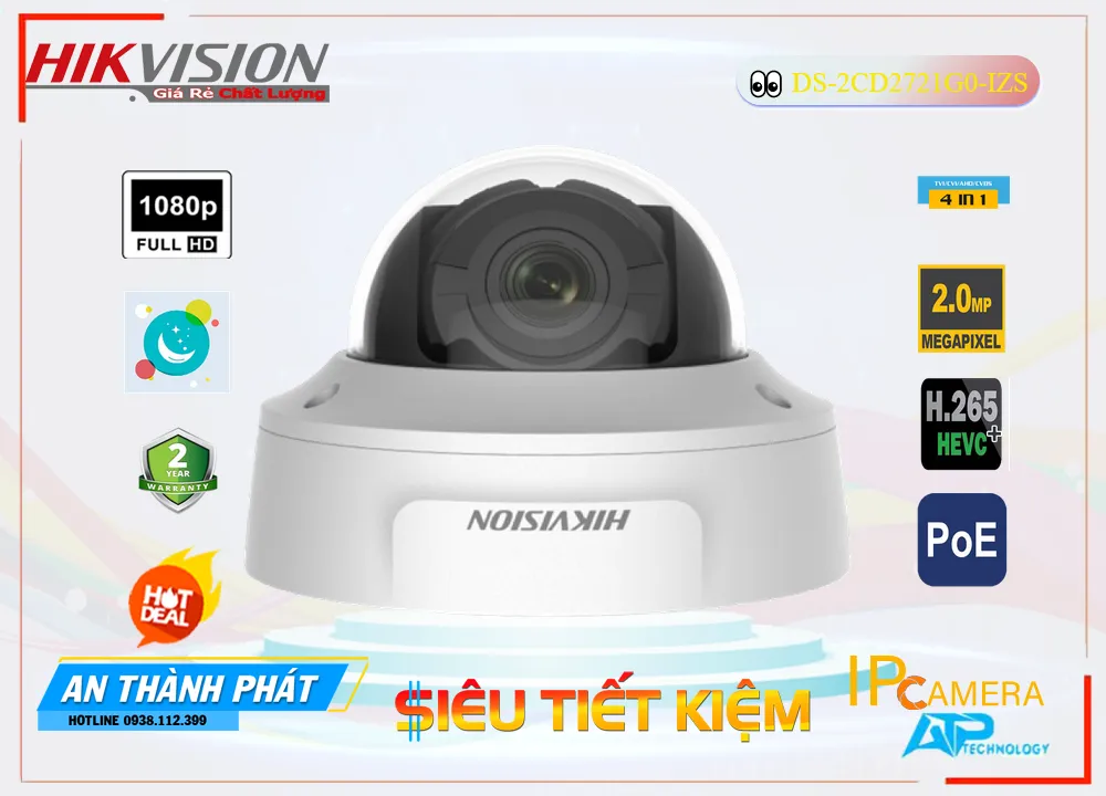 Camera Hikvision DS-2CD2721G0-IZS,DS-2CD2721G0-IZS Tiết kiệm,DS 2CD2721G0 IZS,Thông số ,thông số DS-2CD2721G0-IZS,Bán Giá  Camera DS-2CD2721G0-IZS,Giá buôn DS-2CD2721G0-IZS,DS-2CD2721G0-IZS Chất Lượng,bán DS-2CD2721G0-IZS,DS-2CD2721G0-IZS nơi bán rẻ nhất,Giá Bán DS-2CD2721G0-IZS,DS-2CD2721G0-IZS sale mạnh,DS-2CD2721G0-IZS Bán Sỉ,DS-2CD2721G0-IZS Giá hấp dẫn,DS-2CD2721G0-IZS Chất lượng nhất,Địa Chỉ Bán DS-2CD2721G0-IZS