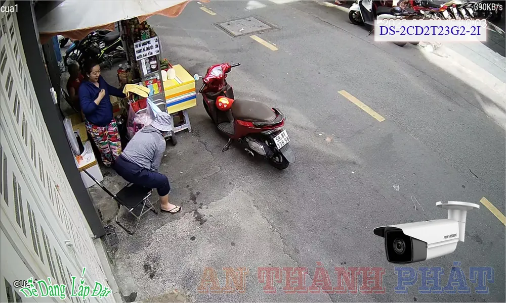DS-2CD2T23G2-2I sắc nét Hikvision