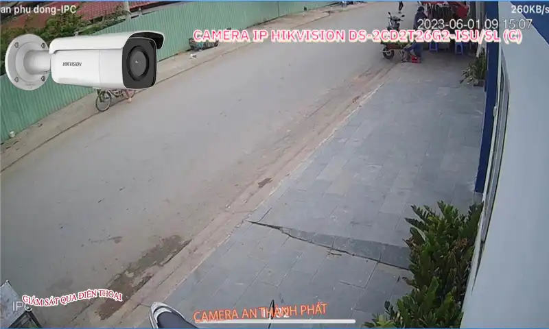 Camera Hikvision DS-2CD2T26G2-ISU/SL (C)