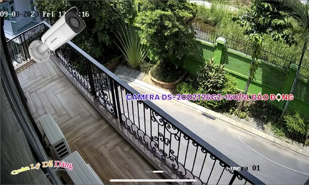 DS-2CD2T26G2-ISU-SL sắc nét Hikvision