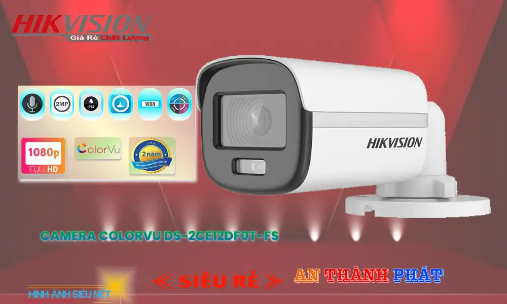 DS-2CE12DF0T-FS sắc nét Hikvision