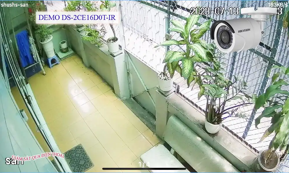 DS-2CE16D0T-IRF sắc nét Hikvision ➠