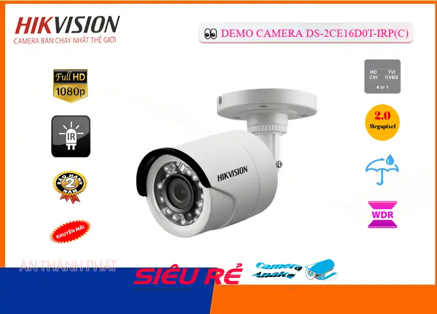 Camera Hikvision DS-2CE16D0T-IRP(C),Bán Giá DS-2CE16D0T-IRP(C), Camera Giá re DS-2CE16D0T-IRP(C) Giá chiết khấu,bán DS-2CE16D0T-IRP(C),DS-2CE16D0T-IRP(C) Công Nghệ HD  Chất lượng nhất,thông số DS-2CE16D0T-IRP(C) 2.0 megapixel FULL HD 1080P,DS-2CE16D0T-IRP(C) Đang giảm giá,tuổi thọ DS-2CE16D0T-IRP(C),DS-2CE16D0T-IRP(C) Chất Lượng,phân phối DS-2CE16D0T-IRP(C),Nơi Lắp DS-2CE16D0T-IRP(C),DS-2CE16D0T-IRP(C) Giá rẻ nhất,Giá Bán DS-2CE16D0T-IRP(C),DS-2CE16D0T-IRP(C) giá hấp dẫn,DS-2CE16D0T-IRP(C) bán rẻ