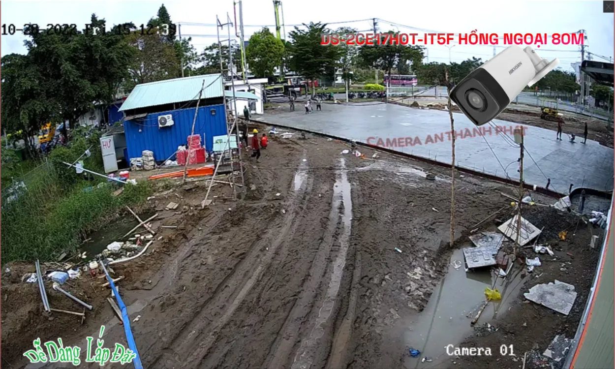 DS-2CE17H0T-IT5F sắc nét Hikvision