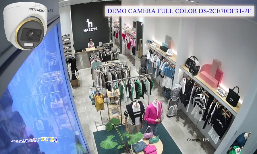 DS-2CE70DF3T-PF sắc nét Hikvision