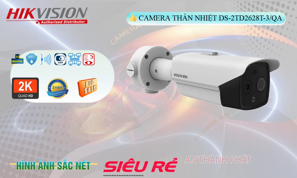 DS-2TD2628T-3/QA sắc nét Hikvision