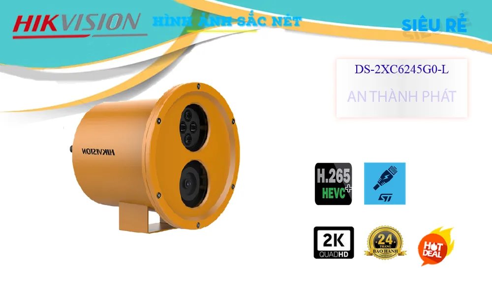 DS-2XC6245G0-L sắc nét Hikvision DS-2XC6245G0-L sắc nét Hikvision
