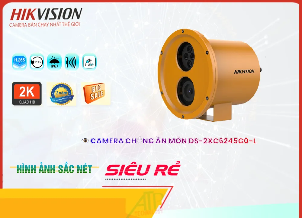 DS-2XC6245G0-L sắc nét Hikvision DS-2XC6245G0-L sắc nét Hikvision