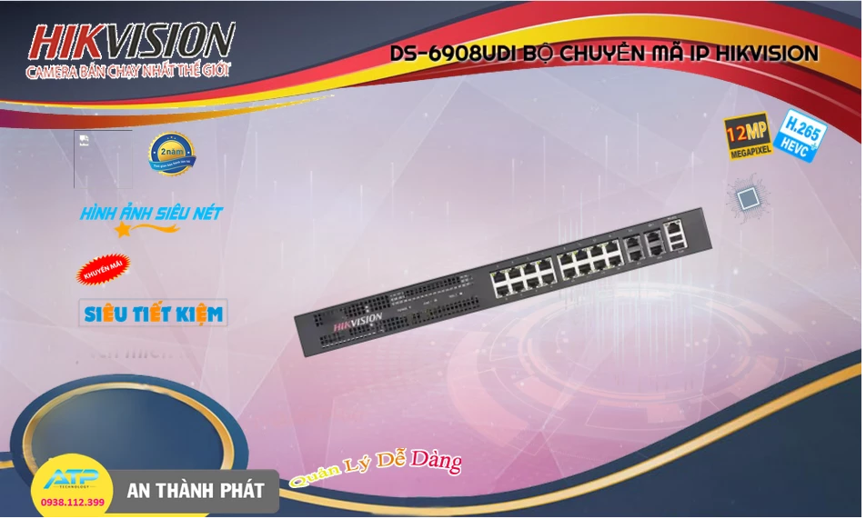 DS-6908UDI Camera An Ninh Chất Lượng