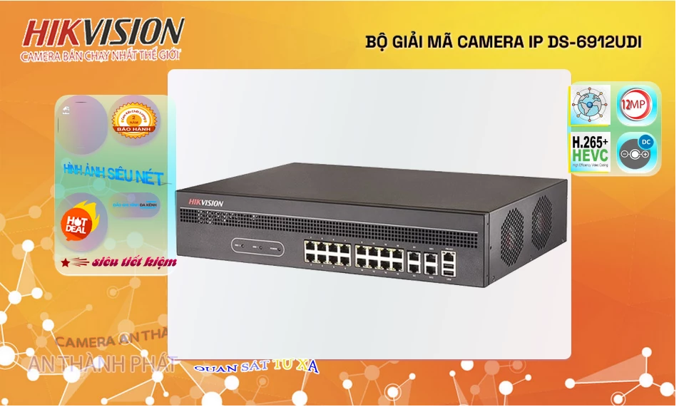 DS-6912UDI sắc nét Hikvision ➠