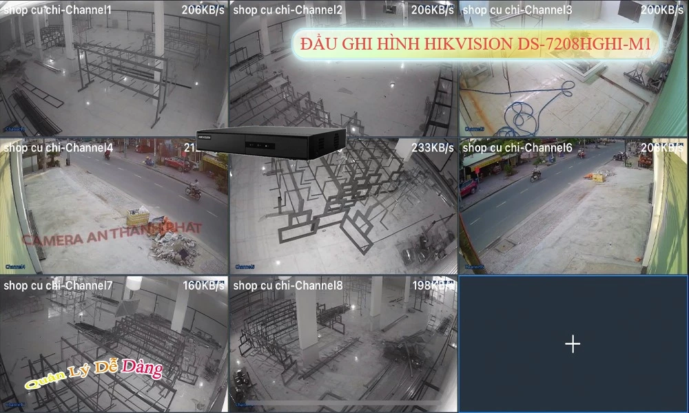 DS-7208HGHI-M1 Đầu Ghi Hình Giá tốt