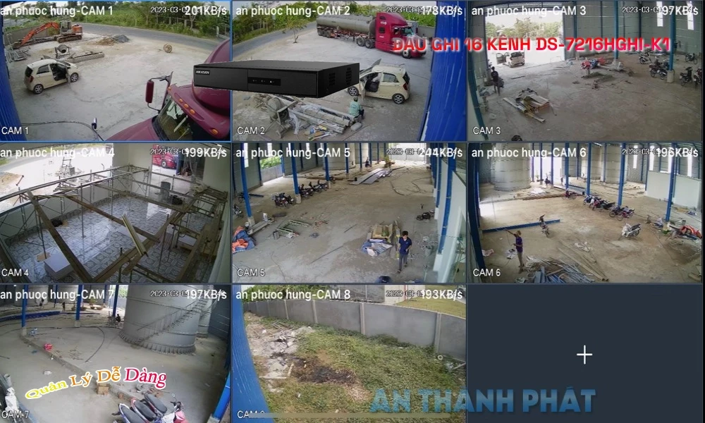 DS-7216HGHI-K1 Đầu Thu Hikvision DS-7216HGHI-K1 Đầu Thu Hikvision