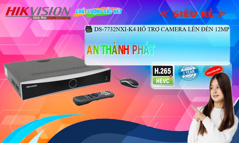 DS-7732NXI-K4 sắc nét Hikvision DS-7732NXI-K4 sắc nét Hikvision