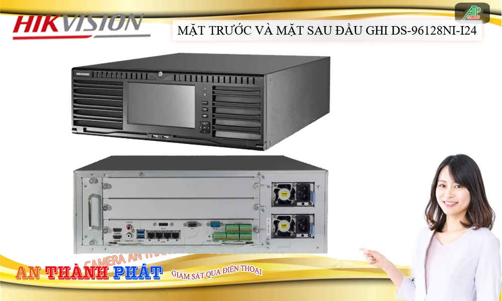 DS-96128NI-I24 sắc nét Hikvision