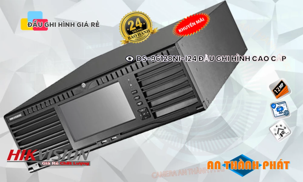 DS-96128NI-I24 sắc nét Hikvision