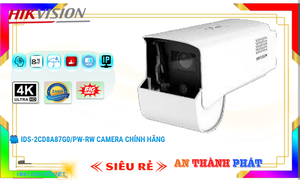 Camera Hikvision Với giá cạnh tranh IDS-2CD8A87G0/PW-RW Camera Hikvision Với giá cạnh tranh IDS-2CD8A87G0/PW-RW