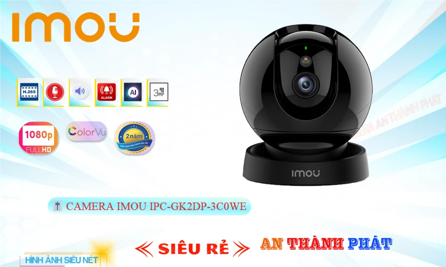 ➠ IPC-GK2DP-3C0WE sắc nét Wifi Imou ➠ IPC-GK2DP-3C0WE sắc nét Wifi Imou
