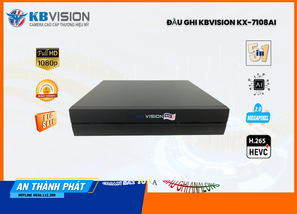 ➠ KX-7108Ai sắc nét KBvision ➠ KX-7108Ai sắc nét KBvision