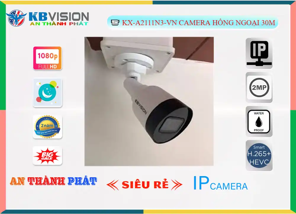 KX-A2111N3-VN sắc nét KBvision ➠