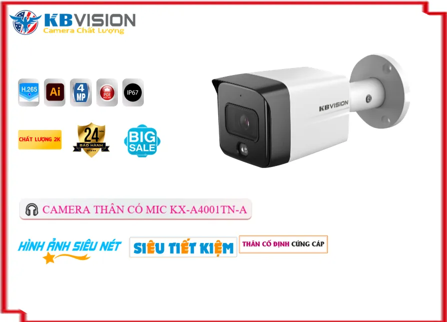 KX-A4001TN-A Camera KBvision KX-A4001TN-A Camera KBvision