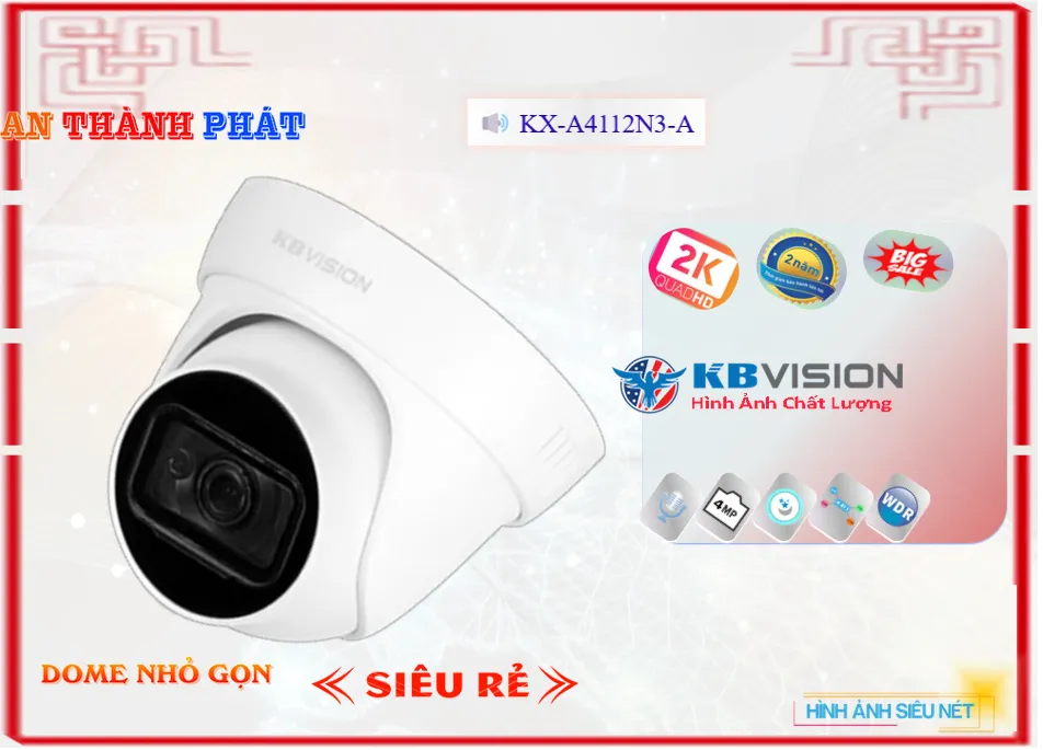 KX-A4112N3-A sắc nét KBvision ➠ KX-A4112N3-A sắc nét KBvision ➠