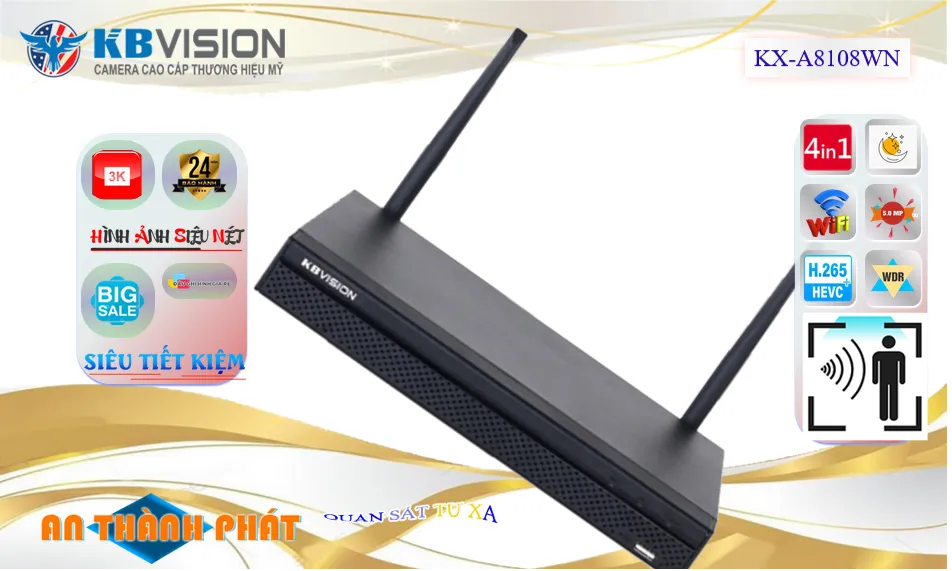 KX-A8108WN sắc nét KBvision