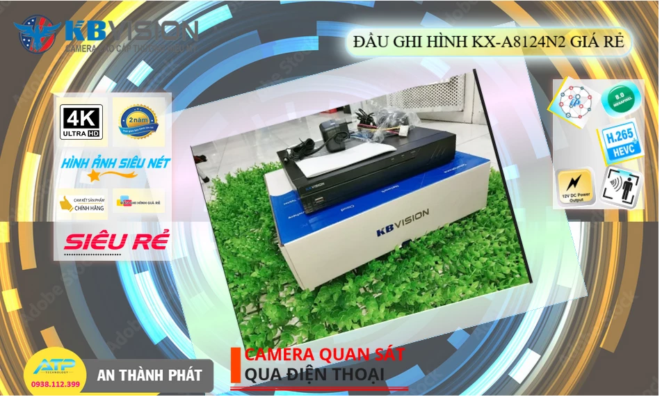 KX-A8124N2 sắc nét KBvision