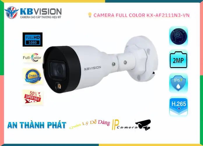 KX-AF2111N3-VN sắc nét KBvision ➠