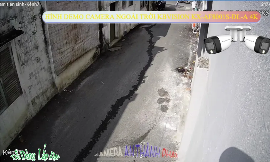 KX-AF8001S-DL-A Camera Thiết kế Đẹp KBvision ✲