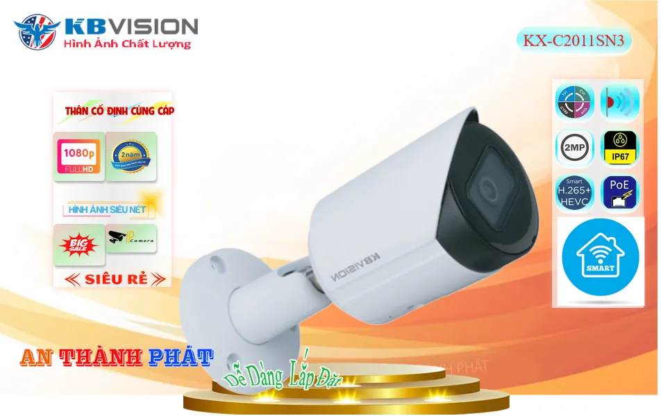 KX-C2011SN3 sắc nét KBvision