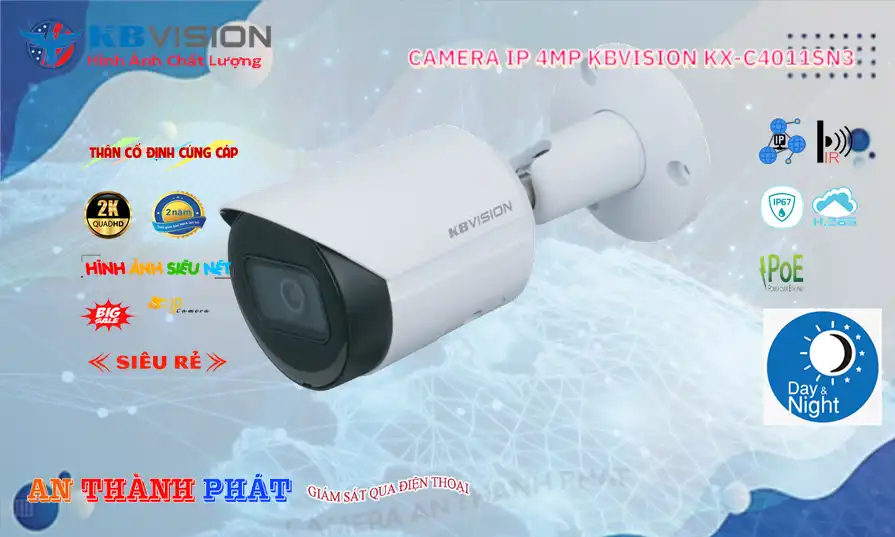 KX-C4011SN3 sắc nét KBvision