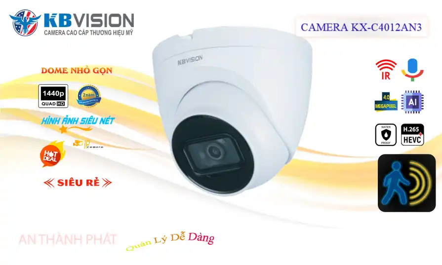 KX-C4012AN3 sắc nét KBvision