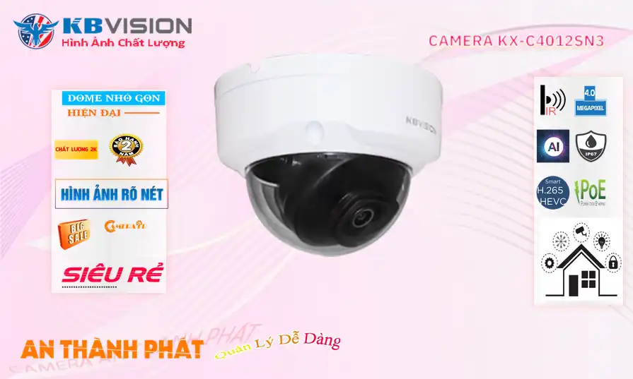 KX-C4012SN3 sắc nét KBvision