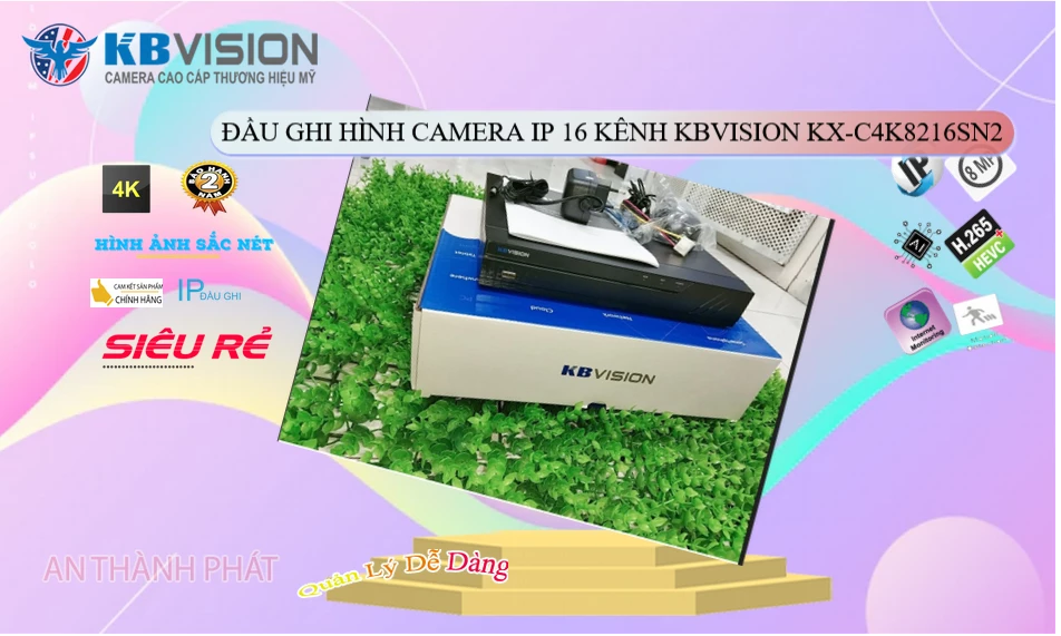 KX-C4K8216SN2 sắc nét KBvision ➠