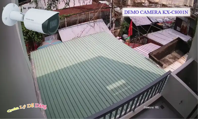 KX-C8001N sắc nét KBvision