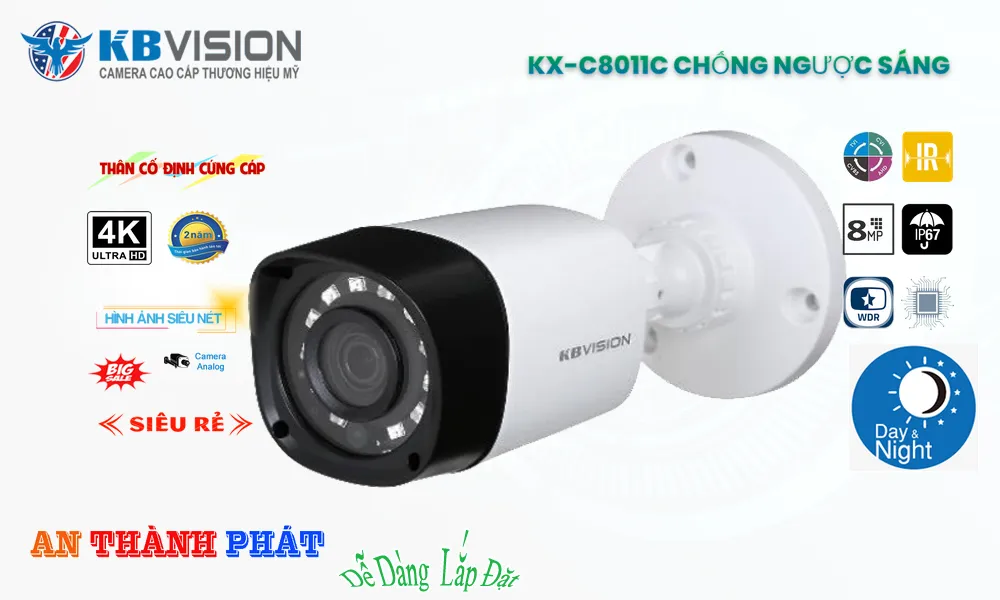 KX-C8011C sắc nét KBvision