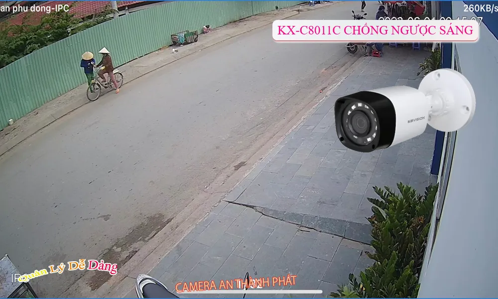 KX-C8011C sắc nét KBvision