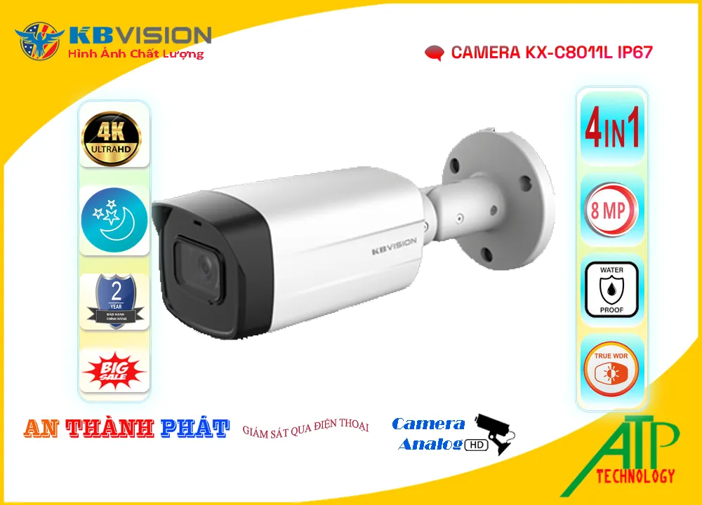KX-C8011L sắc nét KBvision KX-C8011L sắc nét KBvision