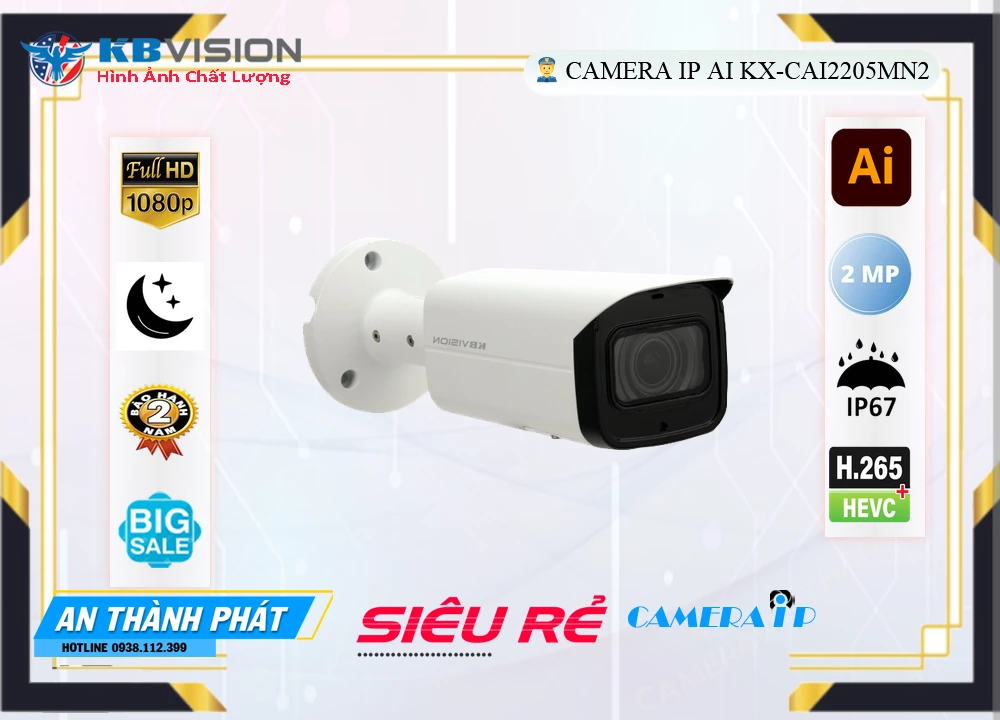 Camera KX-CAi2205MN2 KBvision Camera KX-CAi2205MN2 KBvision
