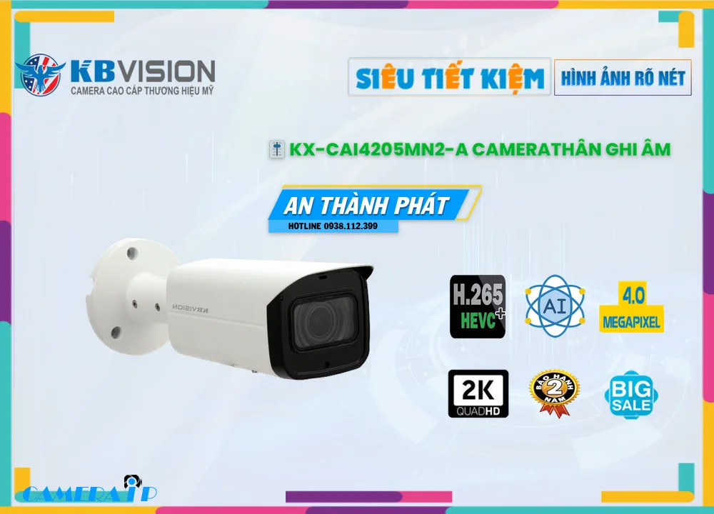 ➠ KX-CAi4205MN2-A sắc nét KBvision ➠ KX-CAi4205MN2-A sắc nét KBvision