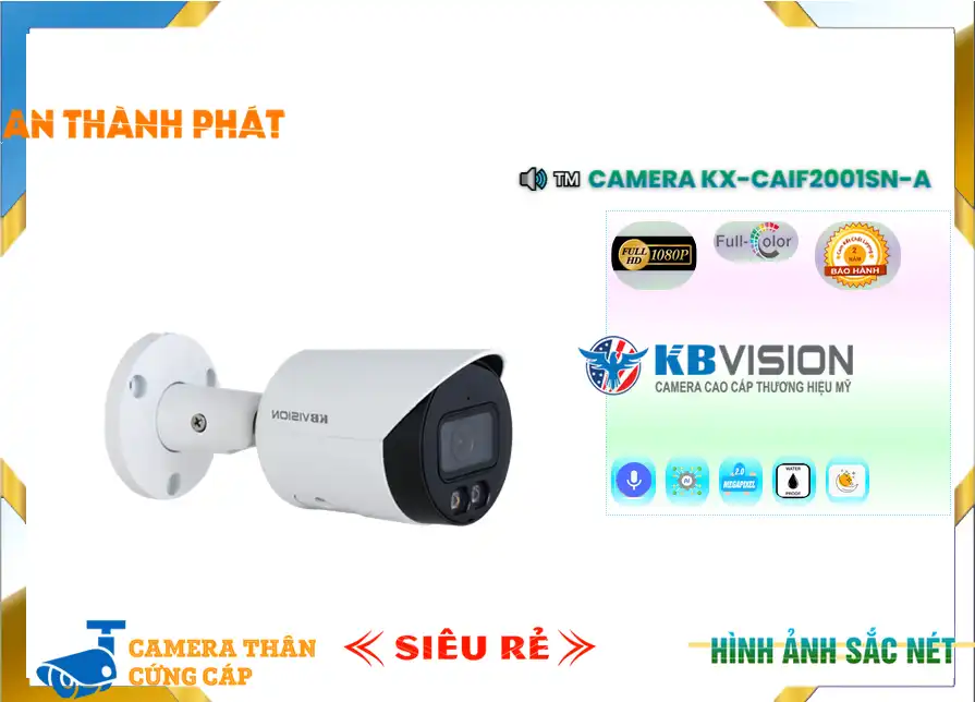 ➠  KX-CAiF2001SN-A sắc nét KBvision