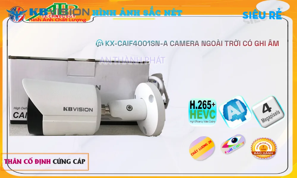KX-CAiF4001SN-A sắc nét KBvision KX-CAiF4001SN-A sắc nét KBvision
