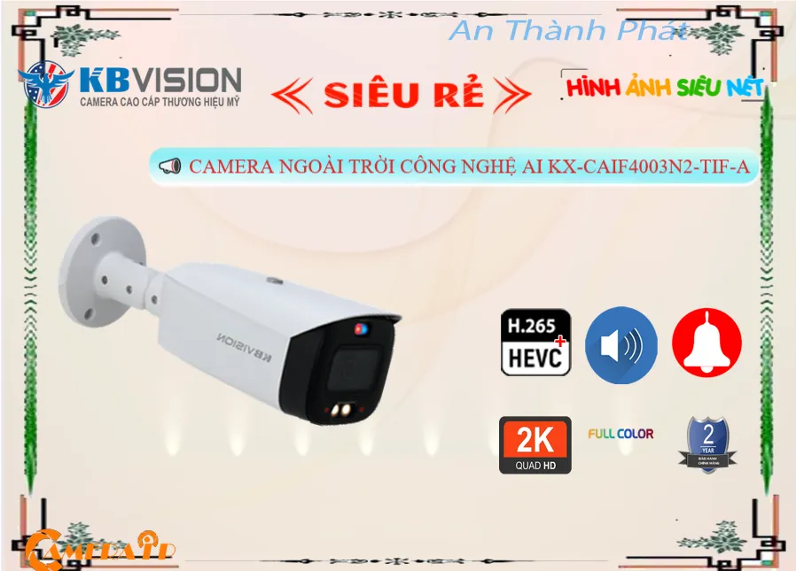 KX-CAiF4003N2-TiF-A IP với chức năng Cảm biến chuyển động chống trộm Camera Giá Rẻ KBvision KX-CAiF4003N2-TiF-A IP với chức năng Cảm biến chuyển động chống trộm Camera Giá Rẻ KBvision