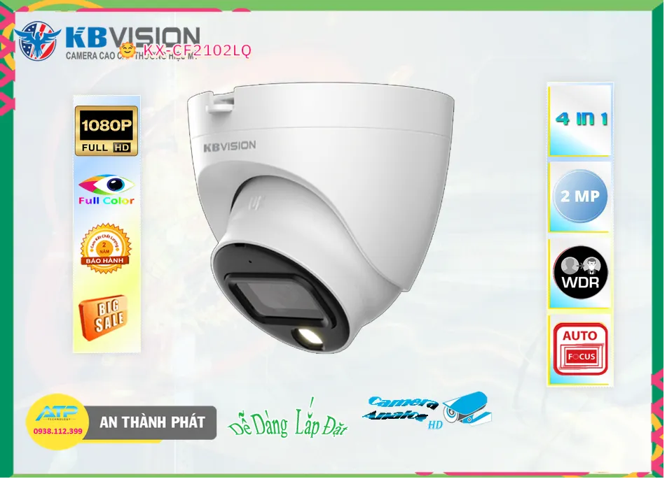 Camera KBvision KX-CF2102LQ Giá rẻ