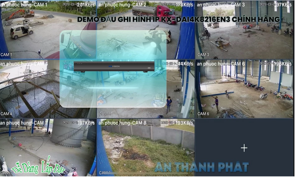 ➠  KX-DAi4K8216EN3 sắc nét KBvision