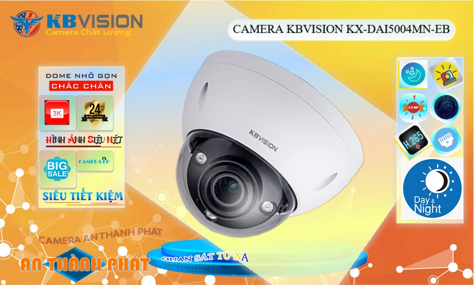KX-DAi5004MN-EB sắc nét KBvision KX-DAi5004MN-EB sắc nét KBvision